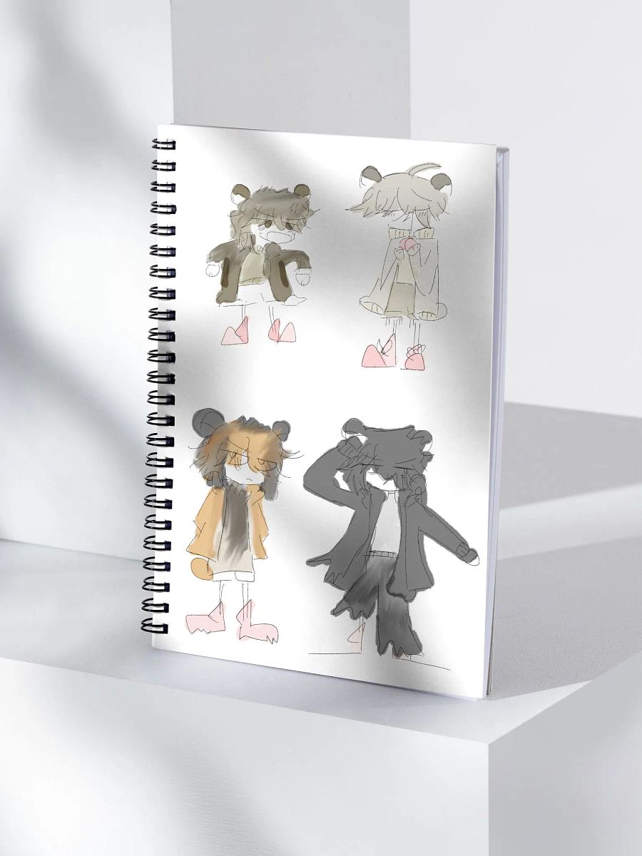 365!! daily character dictionary hamster note book product image (4)