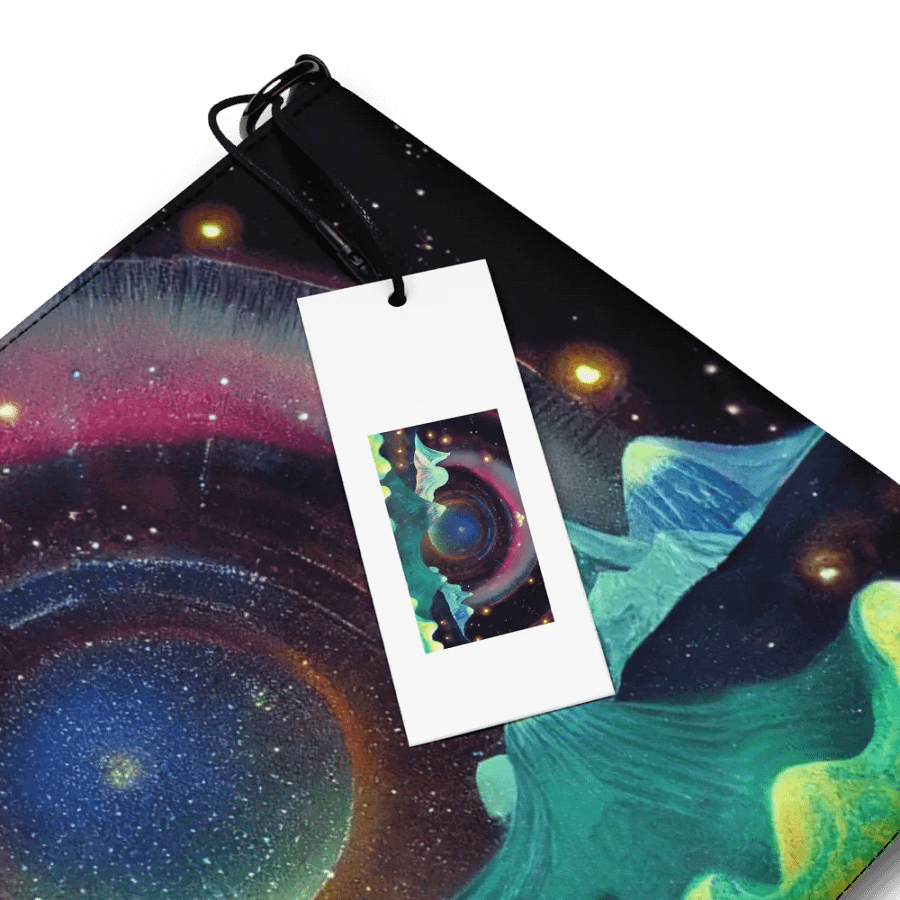 premium faux leather Cosmic Dream All-Over Print Crossbody Bag product image (4)