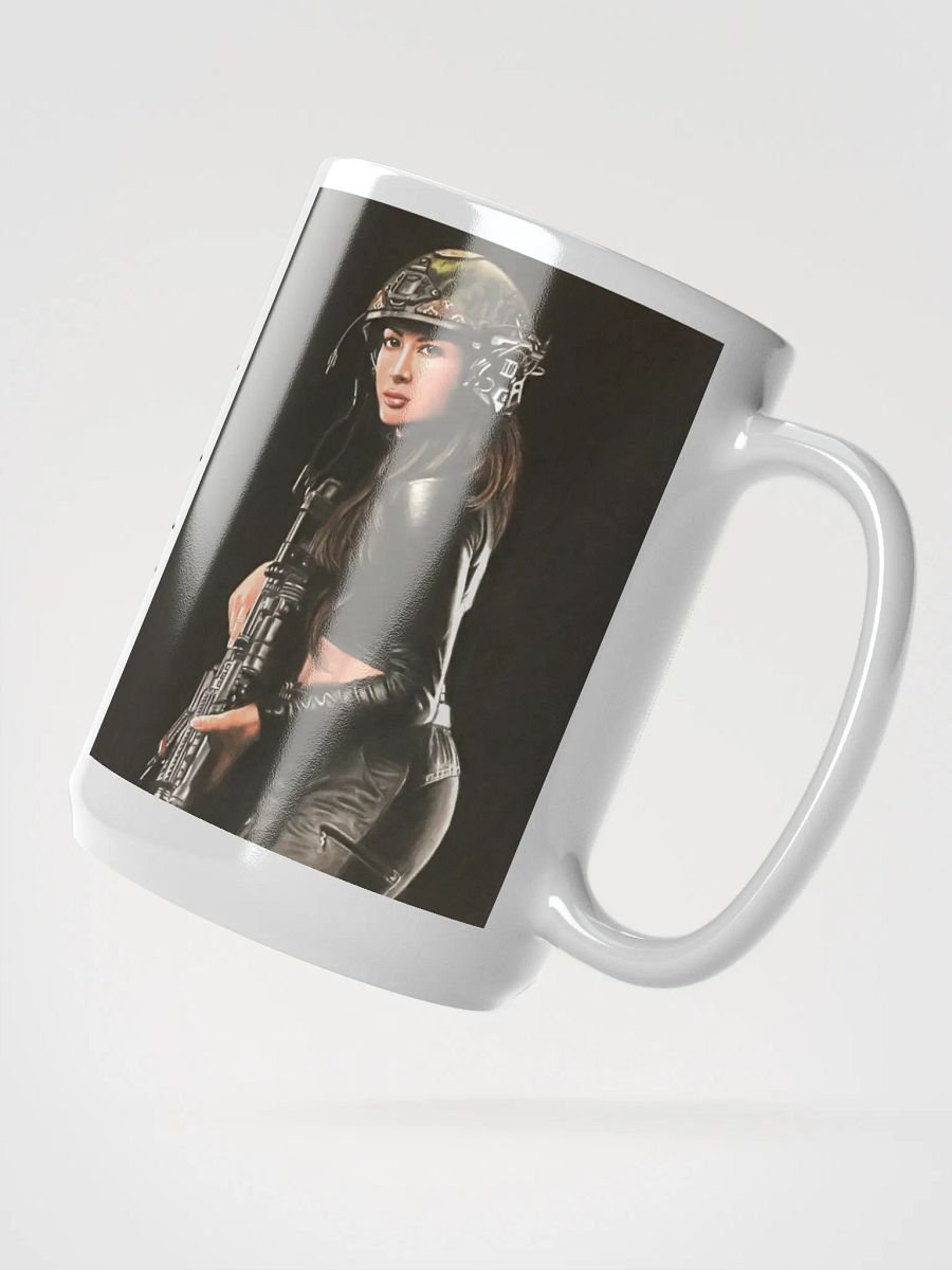Shadow Hunter - April Nicol Pastel Portrait Mug (15 oz) product image (2)
