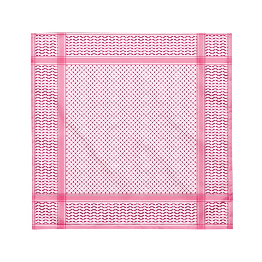Pink Kufiya Bandana Medium product image (3)