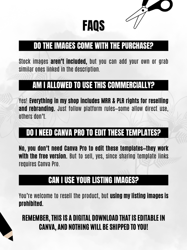 MRR/PLR Download Instruction Template product image (10)