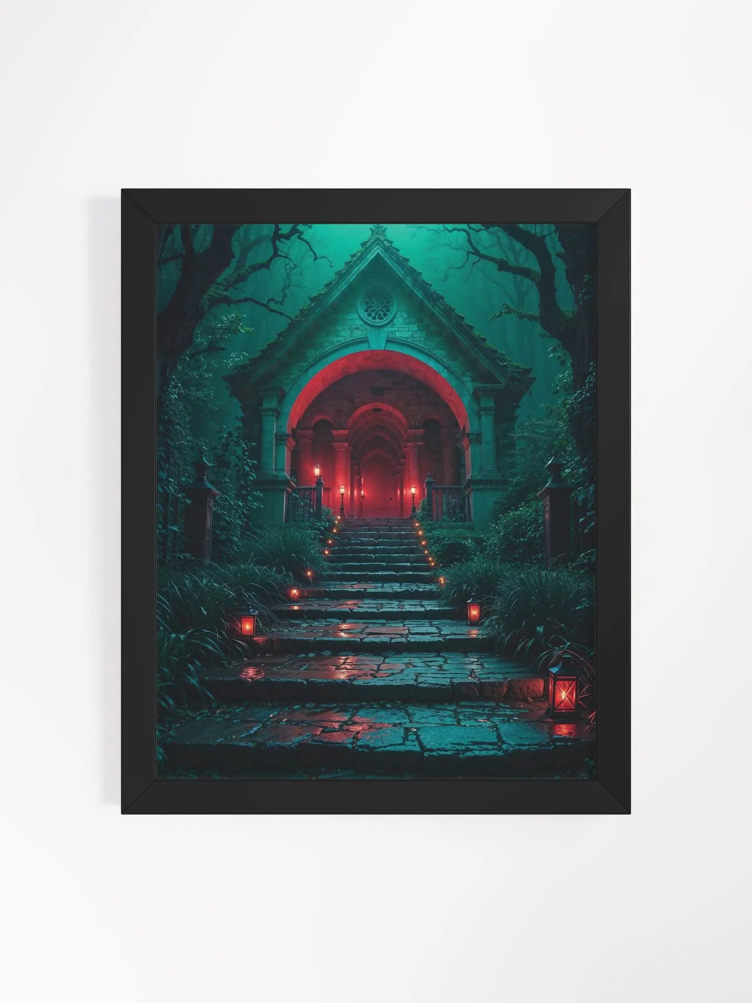 The Crimson Chapel Framed Print product image (6)