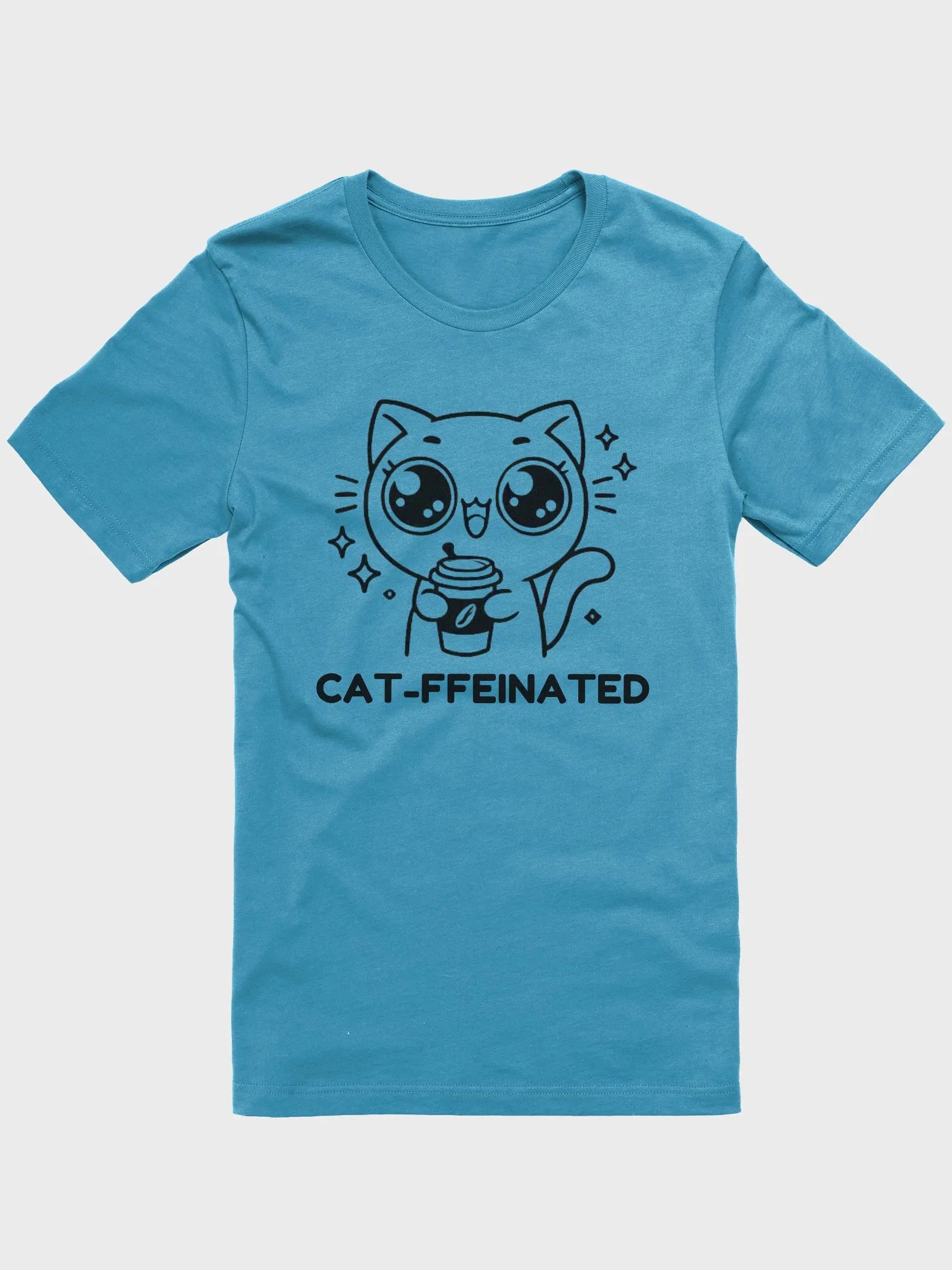 Cat-ffeinated - Unisex T-Shirt product image (1)