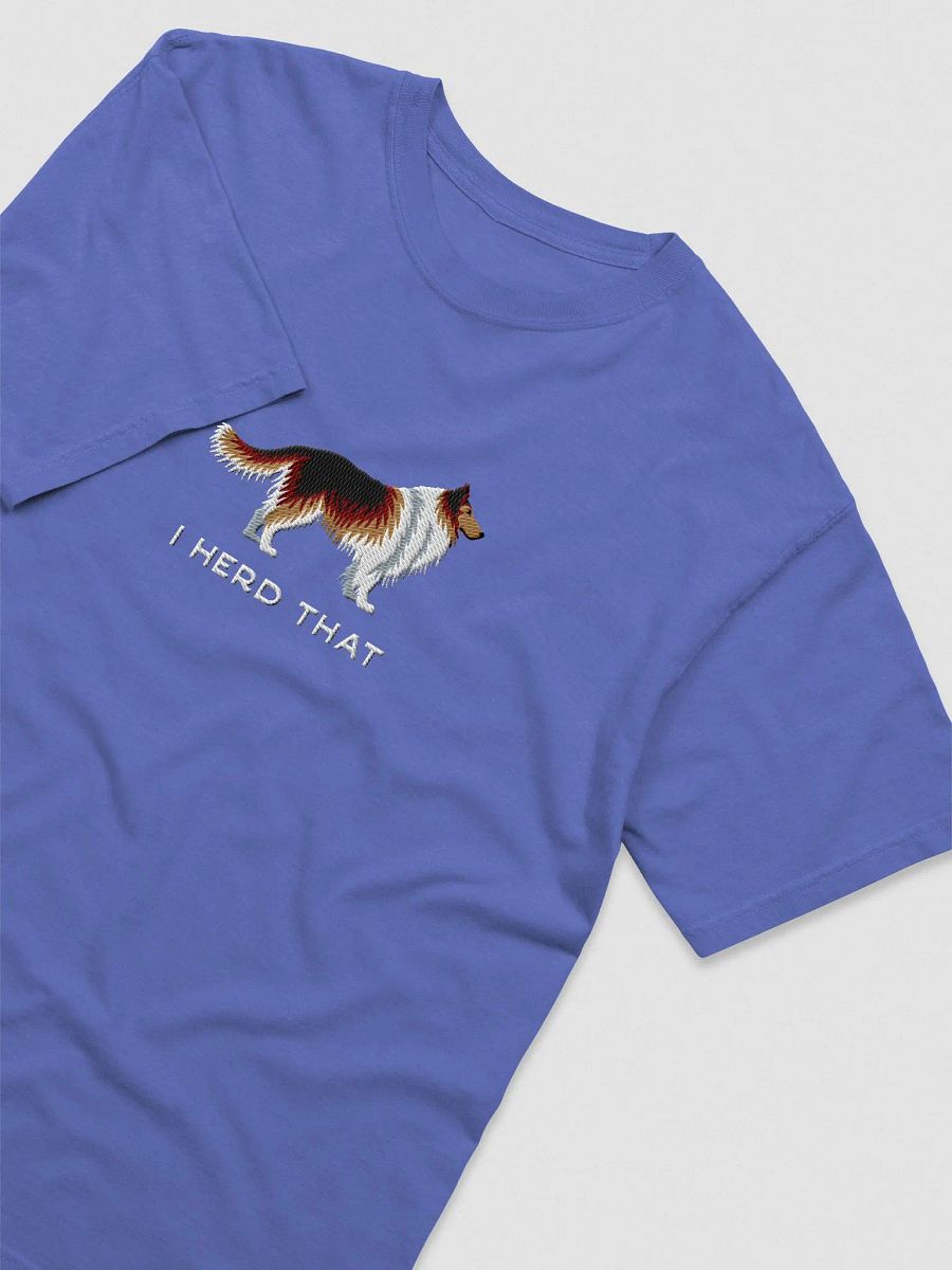 I Herd That T-Shirt(Embroidered) of a Shetland Sheepdog(Sable) product image (6)