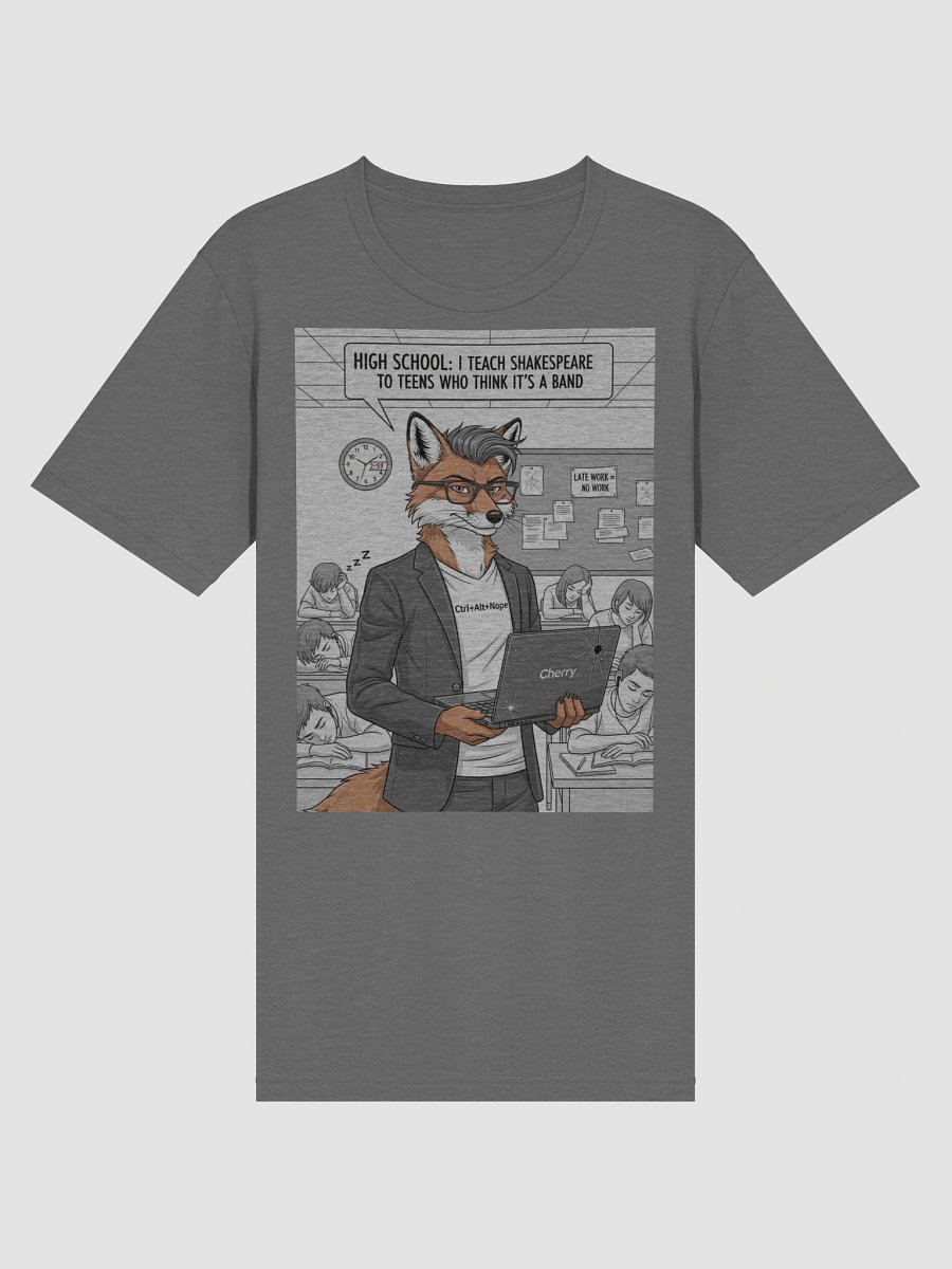 Ctrl+Alt+Nope Fox High School Tee product image (31)