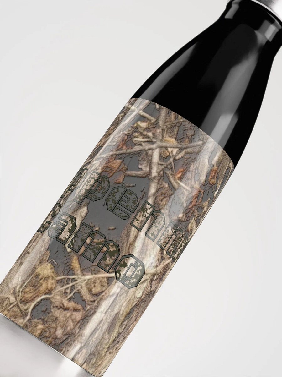 Stainless Steel Water Bottle - Dead Split - It Happennnns Camo product image (5)