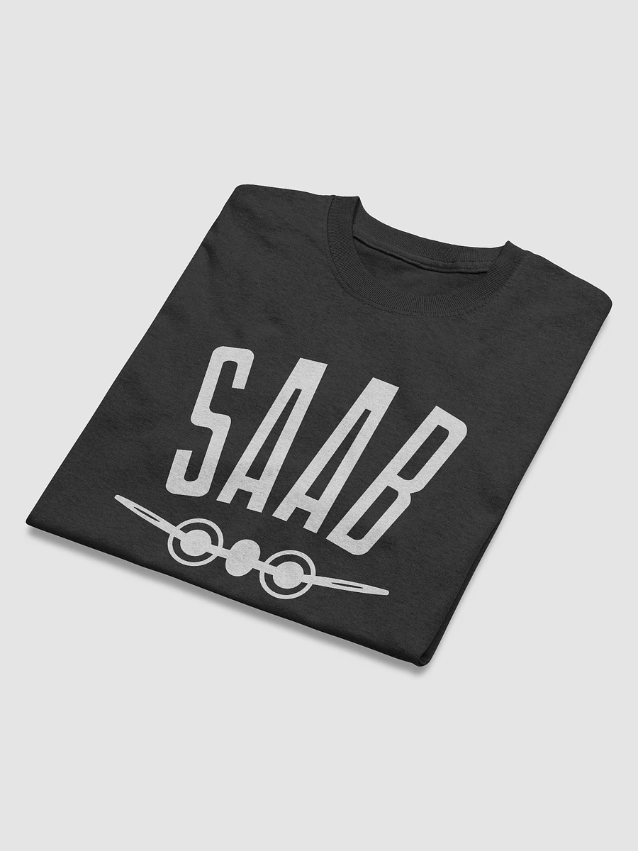 SAAB Vintage Airplane Heavyweight T-Shirt product image (4)