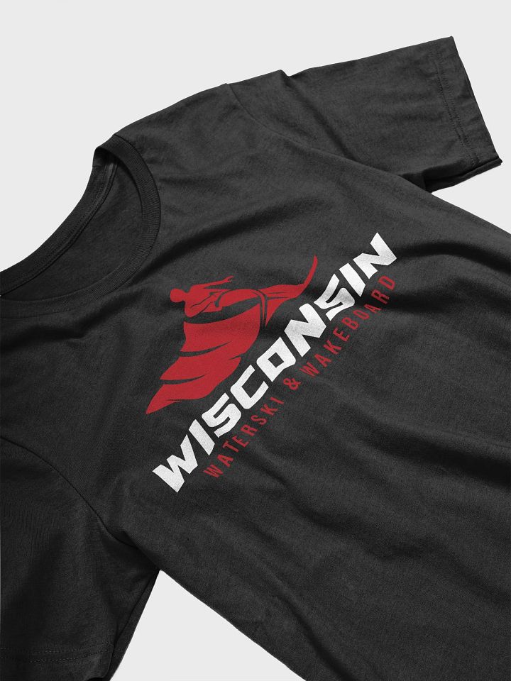 Wisconsin Waterski Team Tee (Black) product image (2)