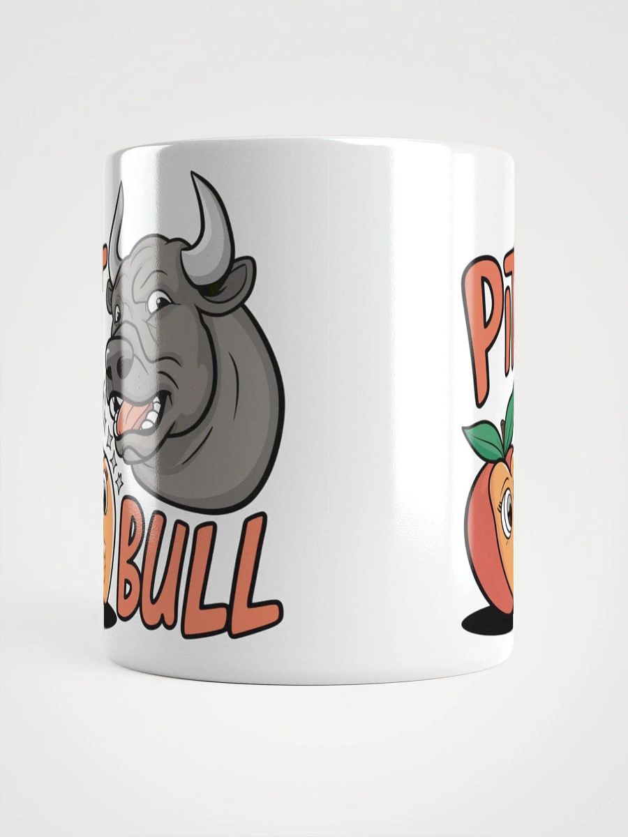 Pit Bull: Peach Pit and Bull Ceramic Mug Design product image (5)