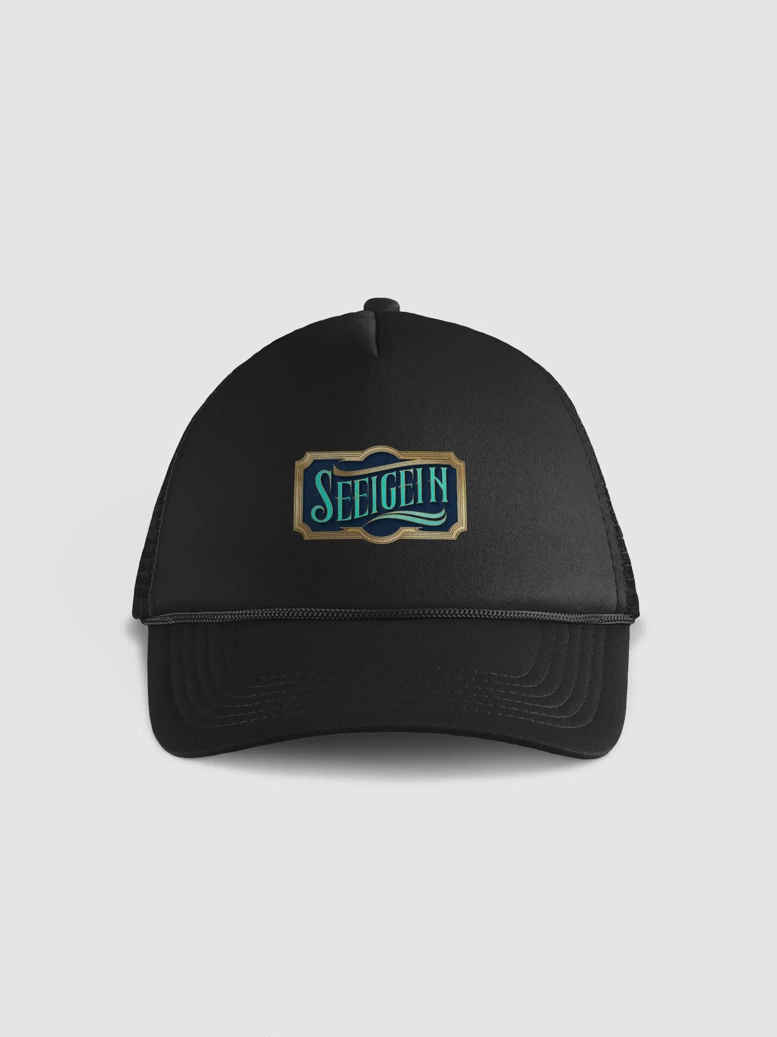 Vintage Elegance Foam Trucker Hat - SEEIGEIN Collection product image (1)