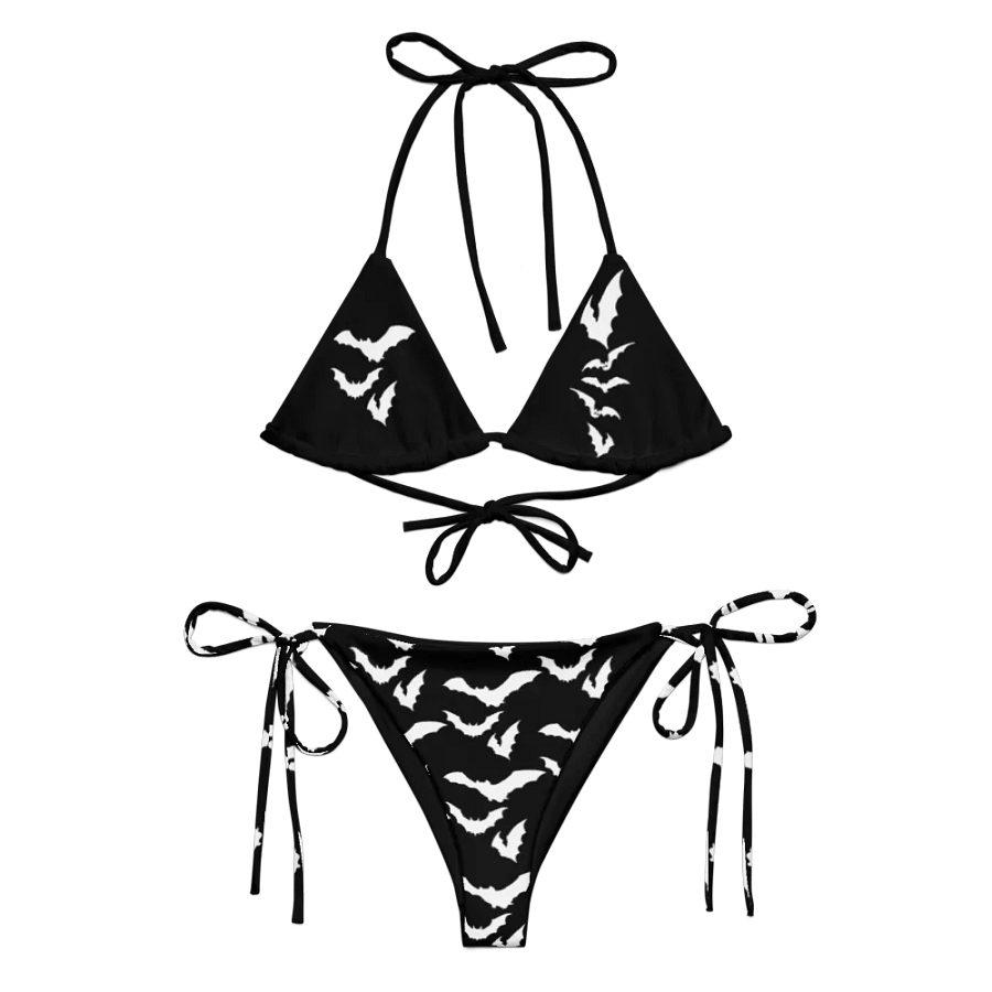 Symmetrical Bat Silhouette Bikini Set product image (1)