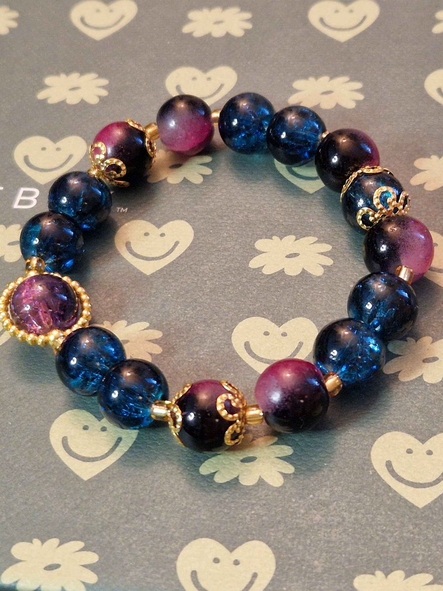 Hand-made glassbeaded bracelets product image (1)