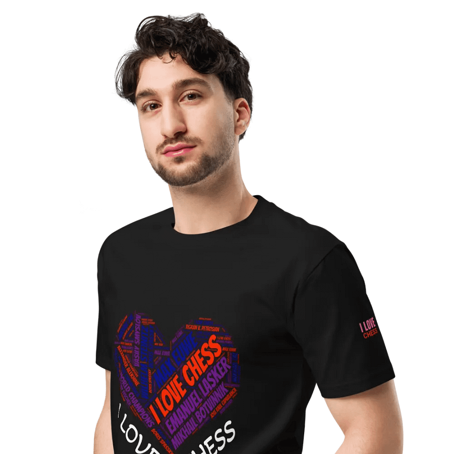 I Love Chess T-Shirt product image (4)