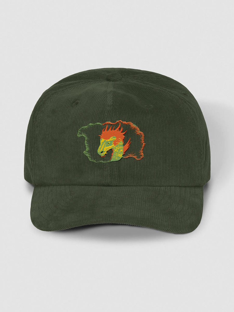 Dragonfire Corduroy Dad Hat product image (1)