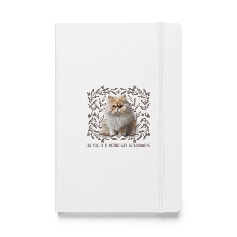 KC, The Vibe Is Deteriorating (floofy cat), Journal product image (1)