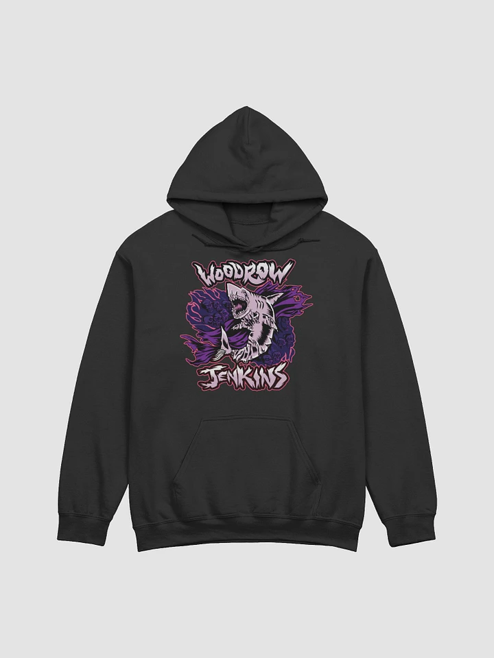 Flying Shark Pink Hoodie product image (1)