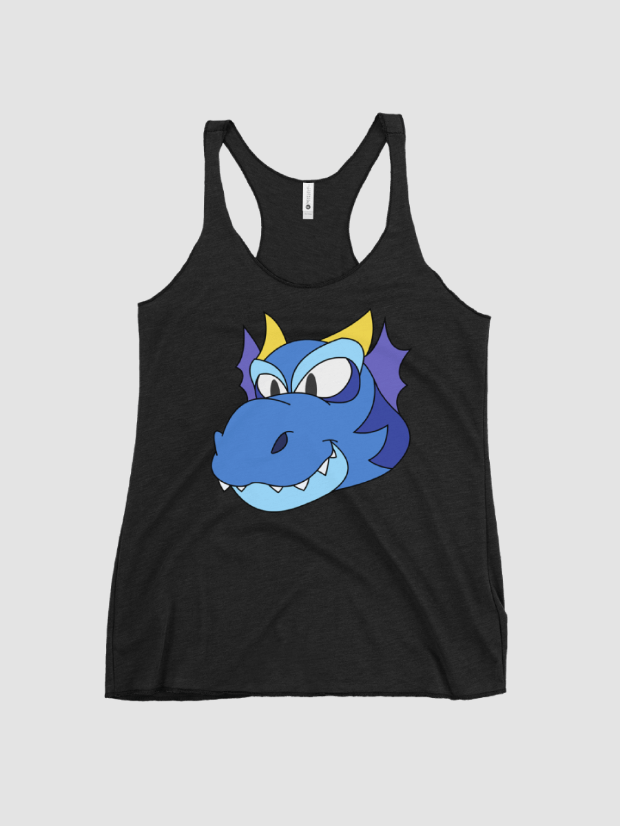 Happy Blue Dragon Women's Racerback Tank Top product image (2)