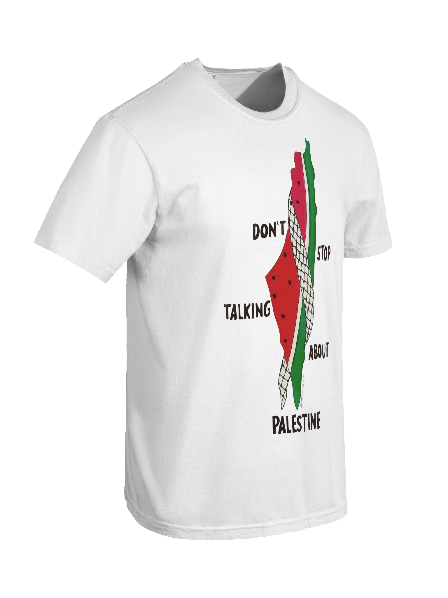 Don’t Stop Talking About Palestine Shirt product image (128)