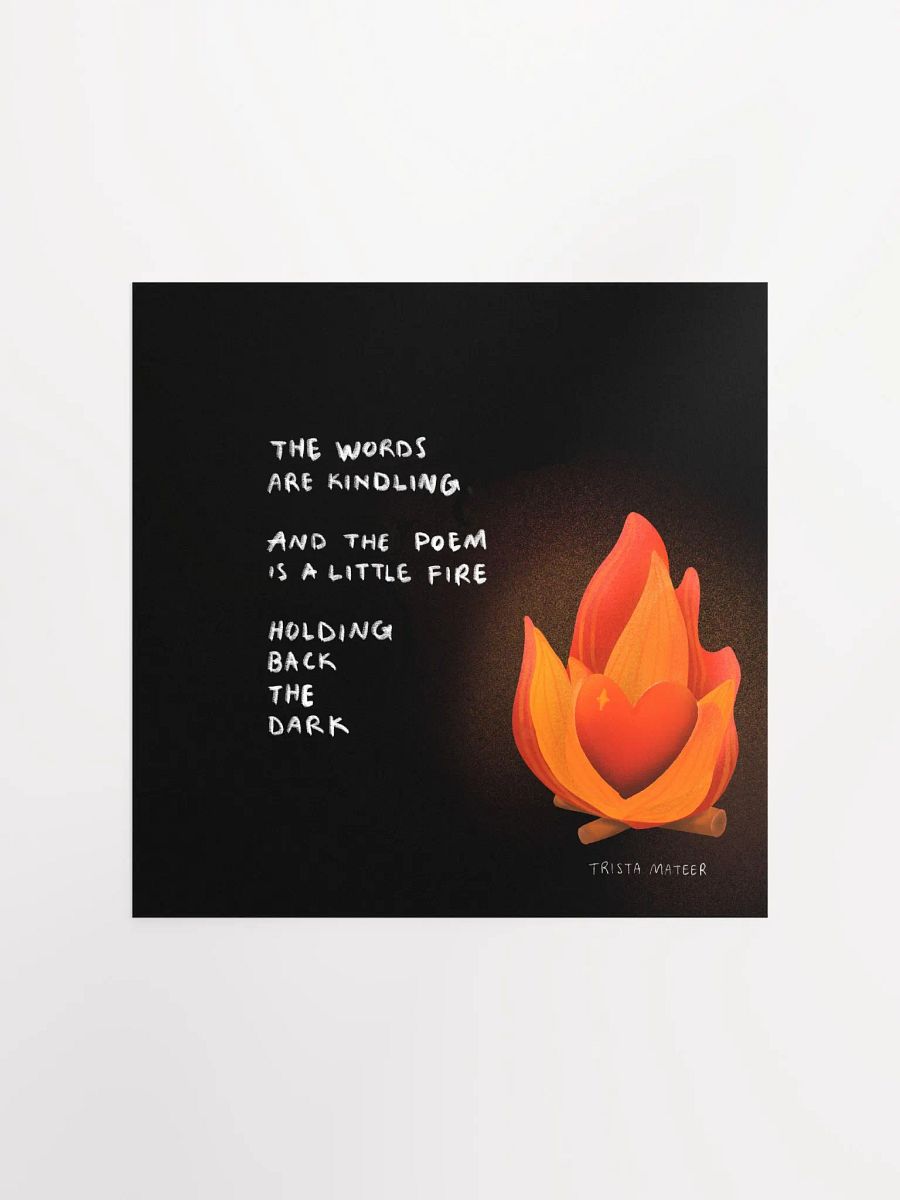 Holding Back The Dark Art Print product image (4)