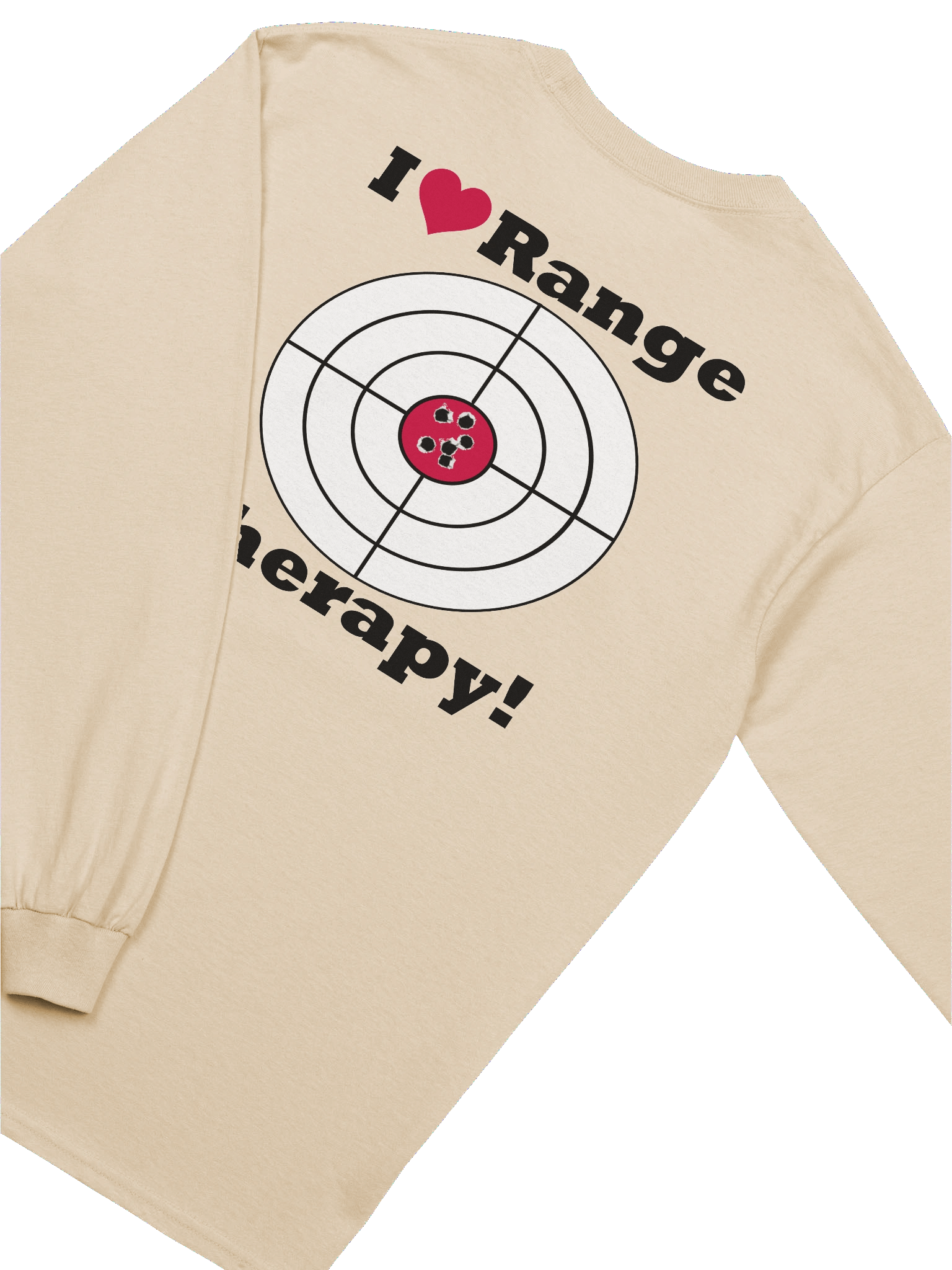 I LOVE Range Therapy Cotton Long Sleeve T-Shirt product image (4)