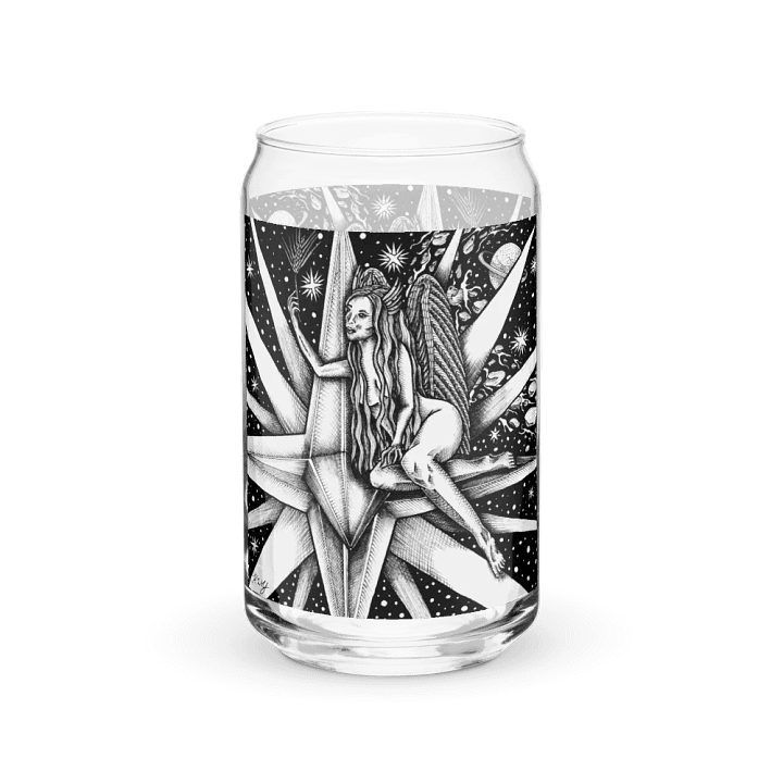 Virgo Zodiac Can-Shaped Glass product image (1)