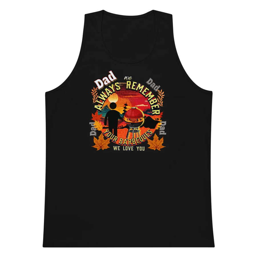Dad ‘we always remember your Barbecue’ Mens fathers day t shirt product image (5)
