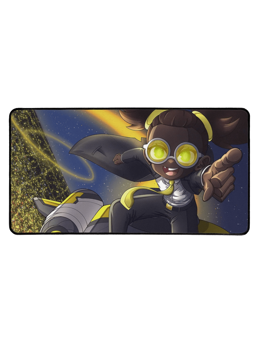 (15.5" x 31.5") Night Sky Luna Mousepad product image (1)