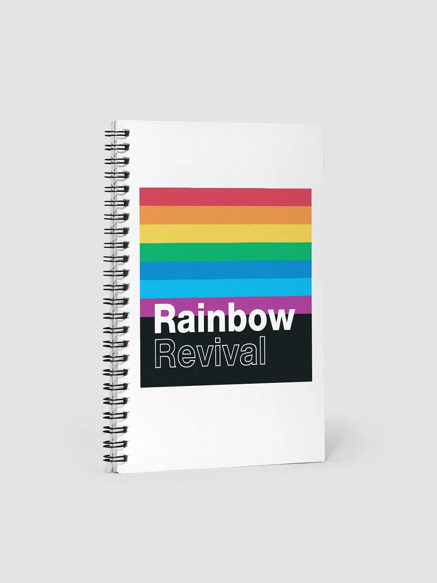 Rainbow Revival Notebook product image (1)