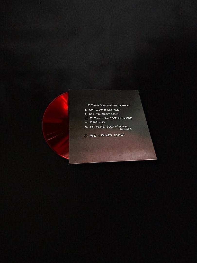 SIGNED CD 'I Think You Made Me Insane, My Debut EP. product image (3)