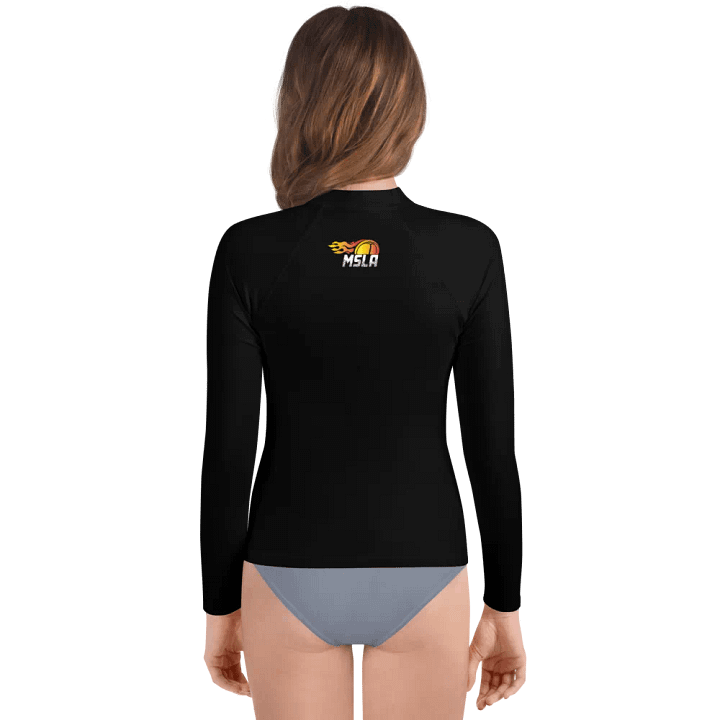 MSLA Logo Youth Rash Guard product image (2)