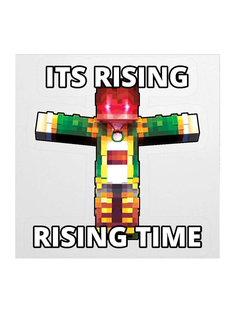 Rising Time Sticker product image (3)