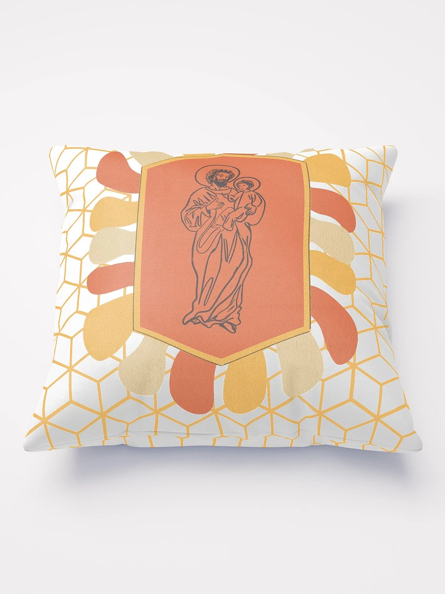 Throw Pillow featuring Saint Joseph & Child Jesus product image (3)