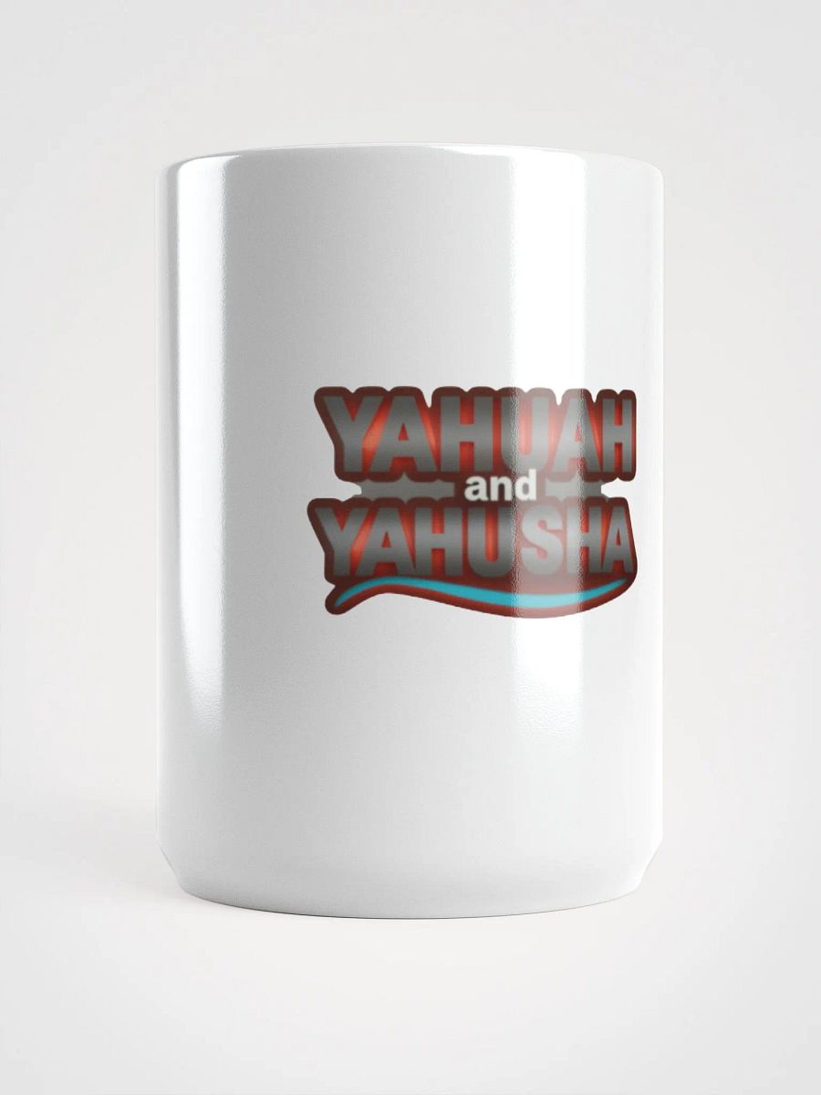 Glowing Elegance: Yahuah and Yahusha Mug product image (1)