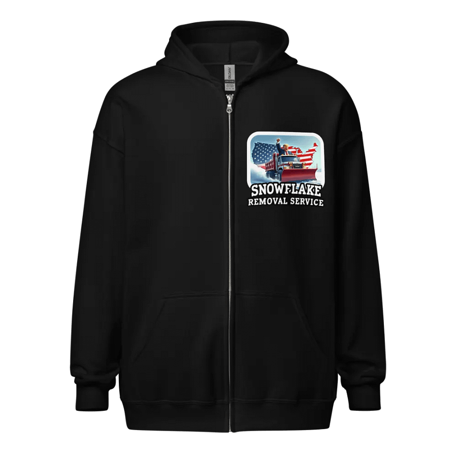Zip Hoodie: Snowflake Removal product image (1)