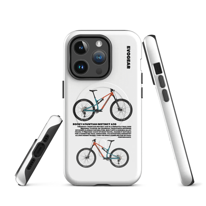White Instinct A30 iPhone MagSafe Case product image (3)