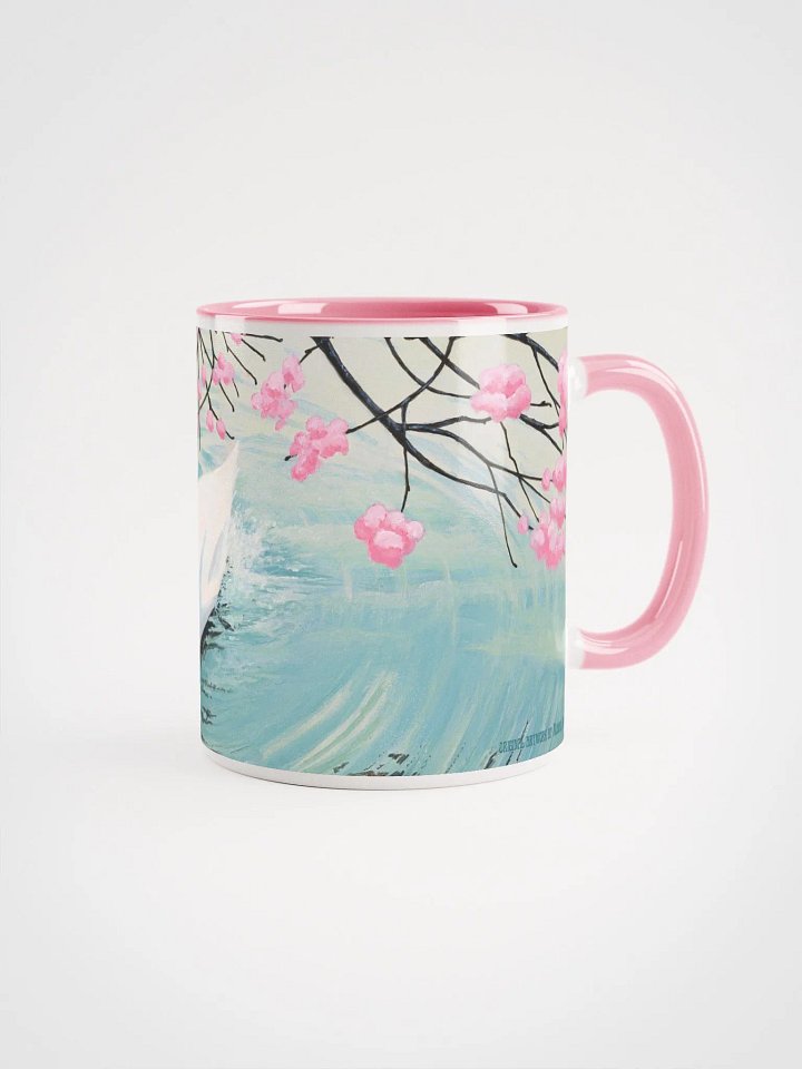 Tranquil Swan Lake Ceramic Mug product image (1)