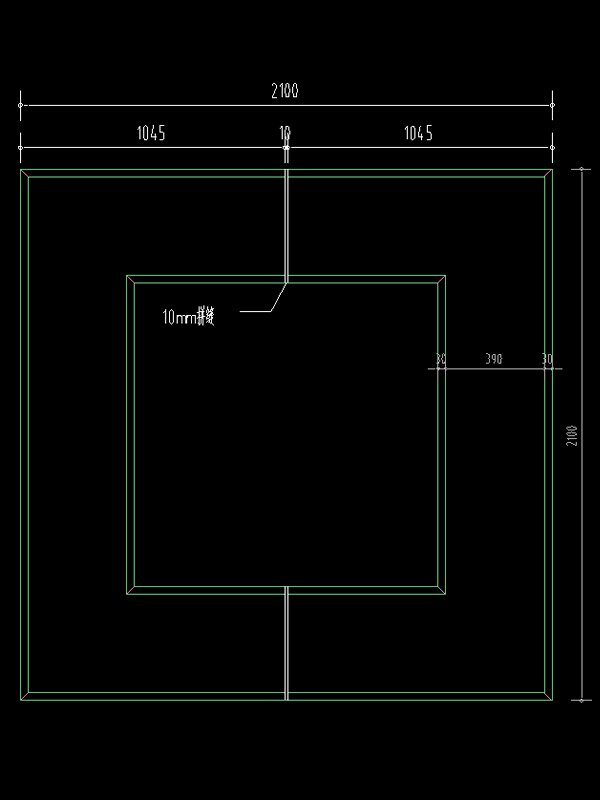 Square tree pot product drawings product image (2)