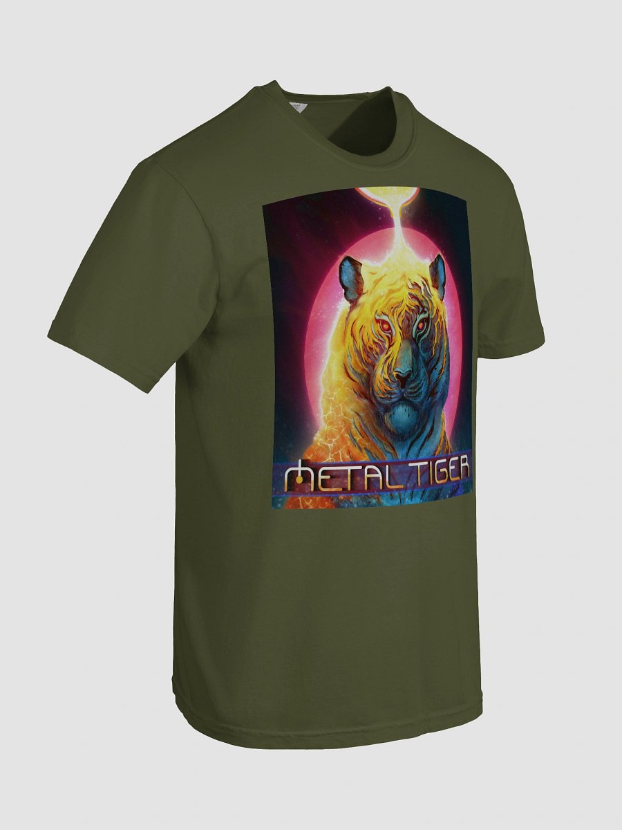 Metal Tiger Logo T - Sage Green product image (8)