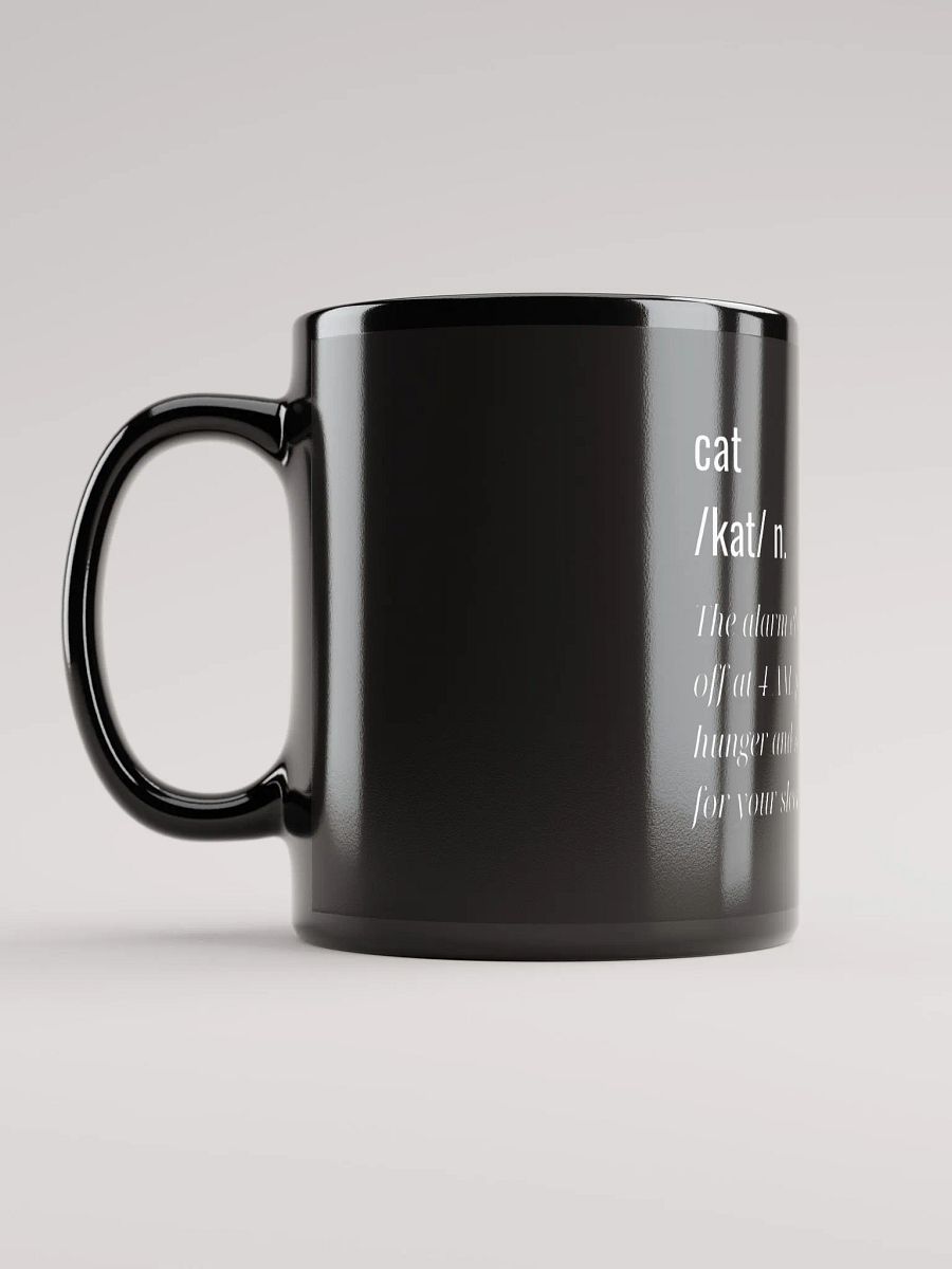 Fun Definition Of a Cat Mug | The Alarm clock one product image (3)