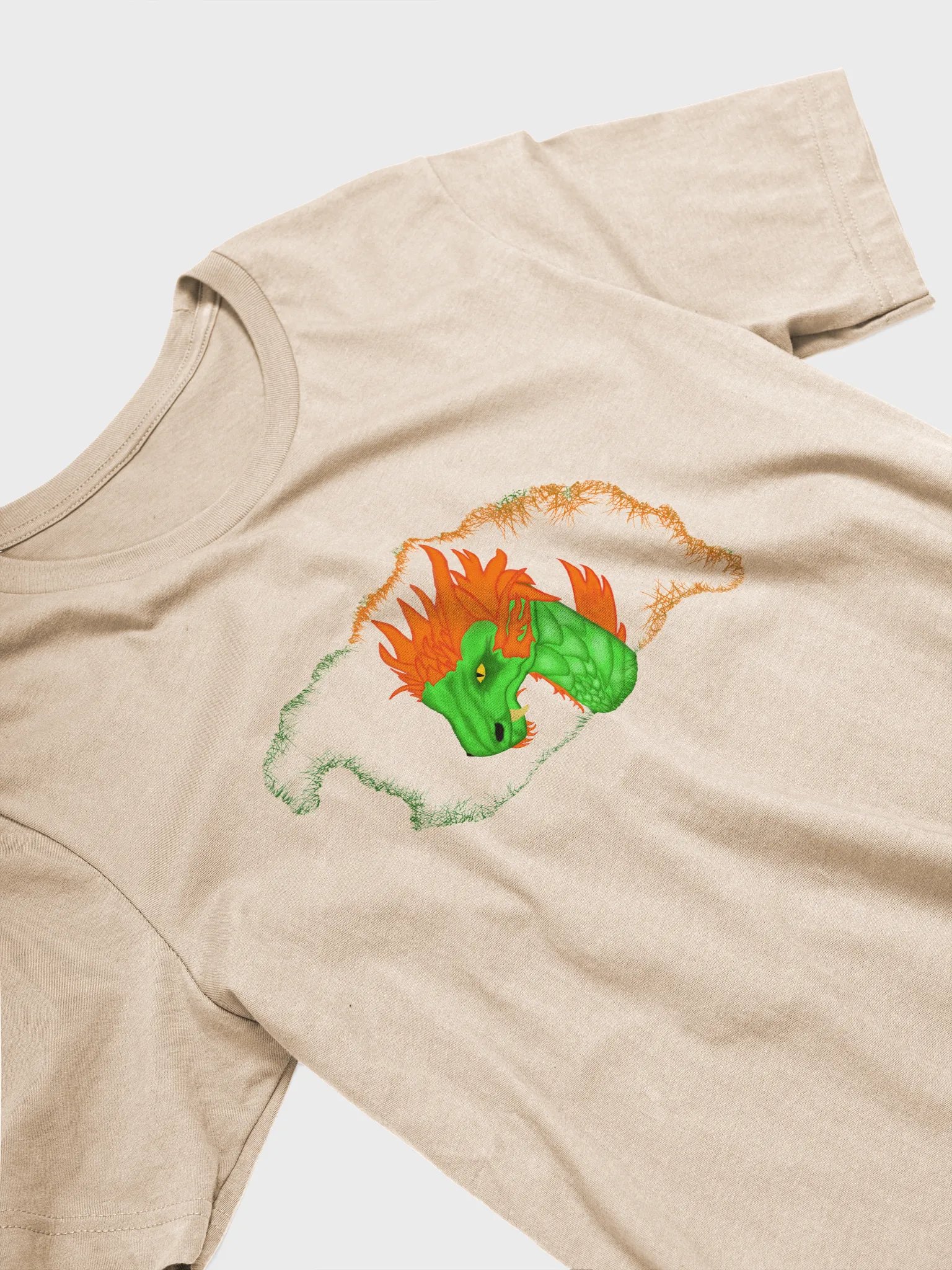 Dragon Fury Stylized T-Shirt product image (3)