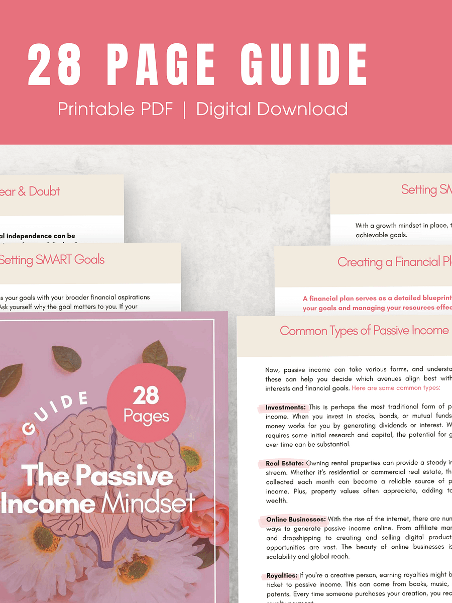 The Passive Income Mindset Guide product image (5)