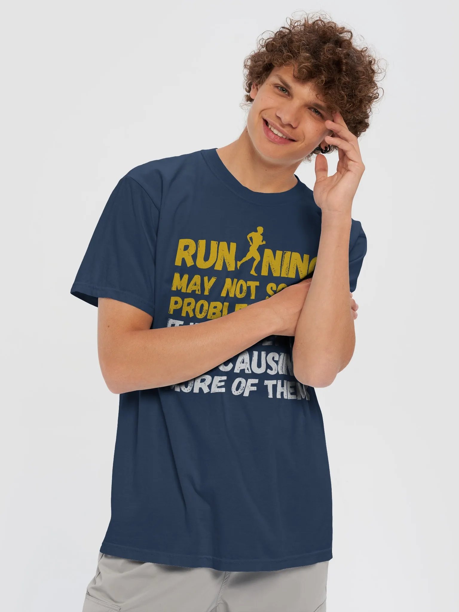 Feel-Good Running Motivation Tee product image (17)