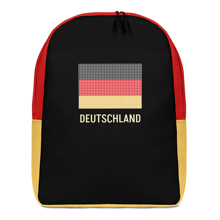 German Flag Mosaic All-Over Backpack product image (2)