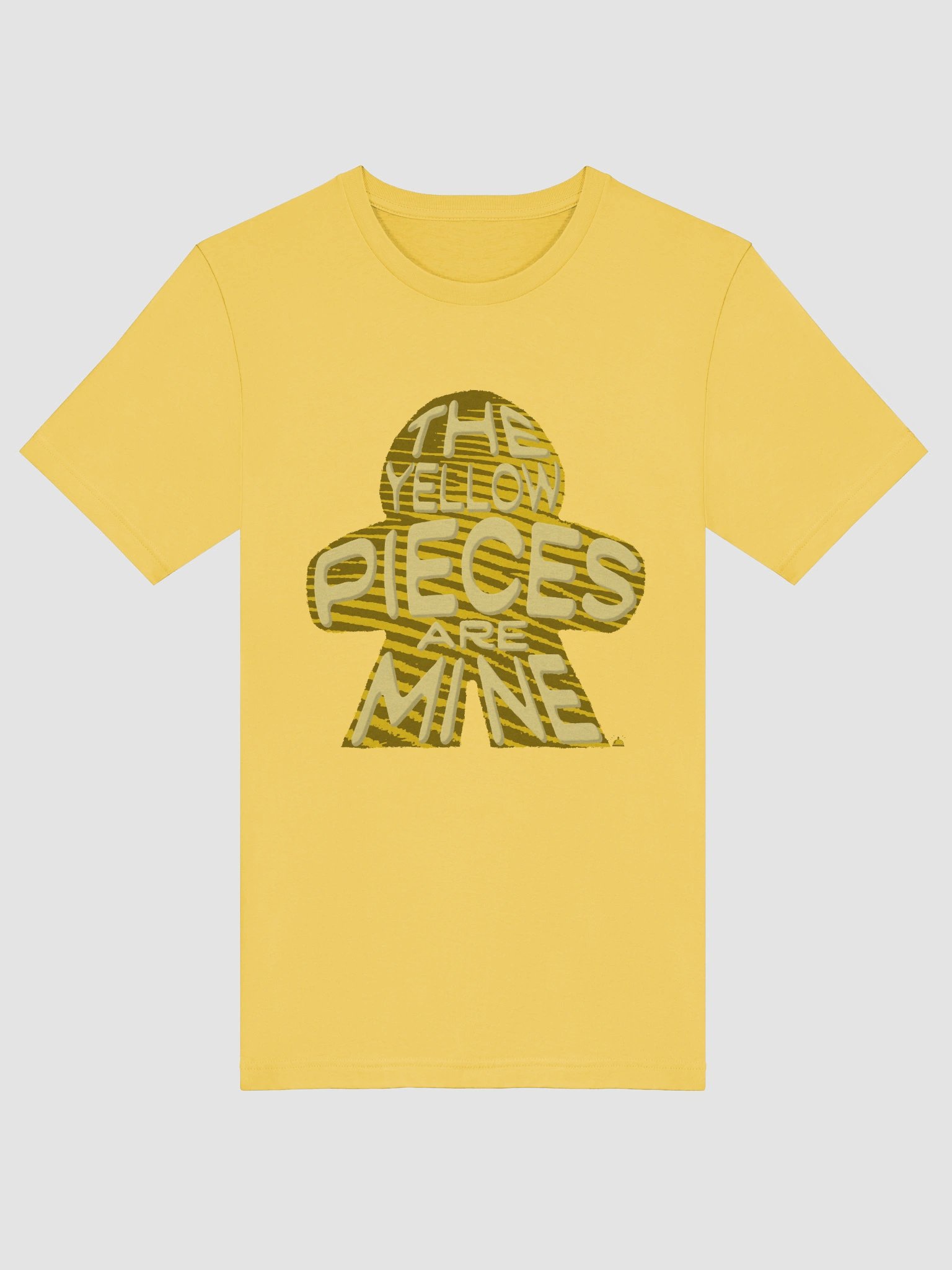 Yellow Meeple T-Shirt product image (5)