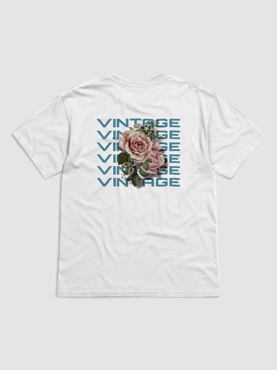 Vintage Rose Patterned T-Shirt product image (3)