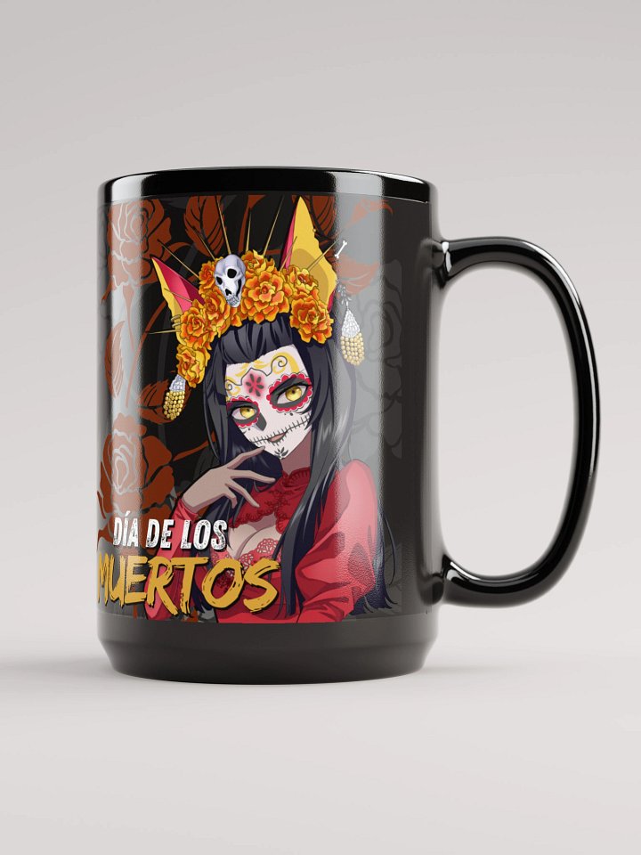 [Limited Edition] Xolo Queue "Día de los Muertos" 15 oz Mug - Black product image (1)