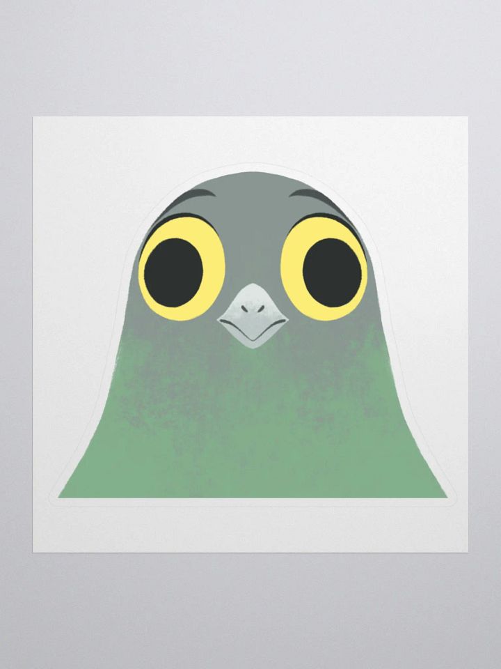 Pigeon Head Sticker product image (1)