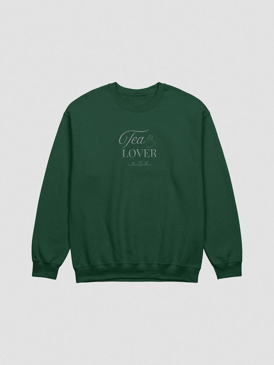 Tea Lover Embroidery Sweatshirt – Cozy and Stylish Unisex Apparel product image (1)