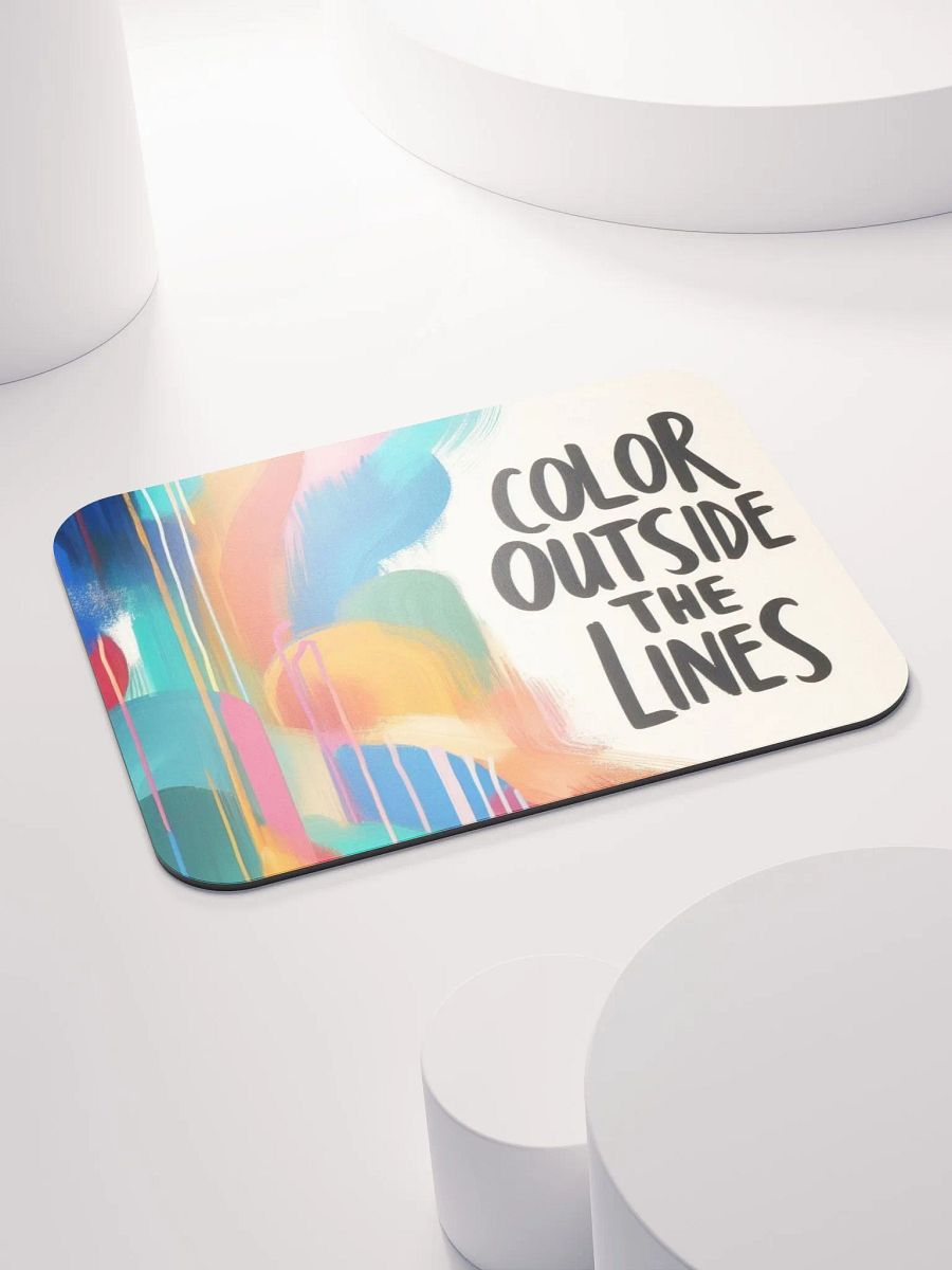 'Color Outside The Lines' Mouse Pad product image (4)