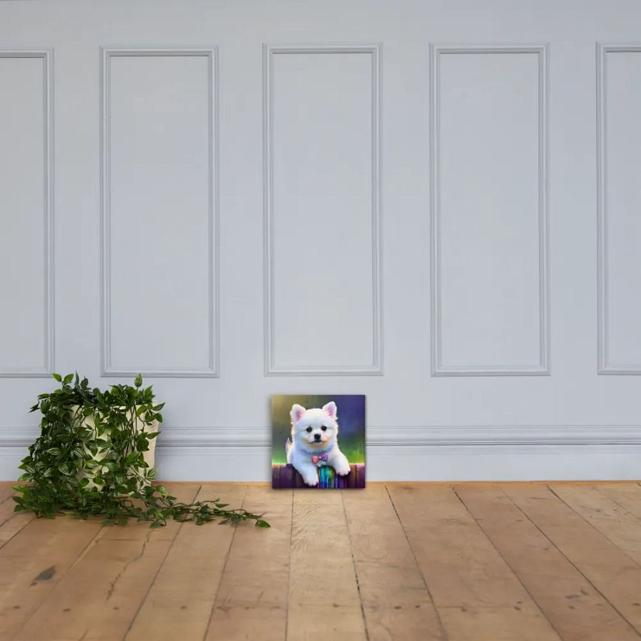 Cute Dog Digital Painting - v19 product image (4)